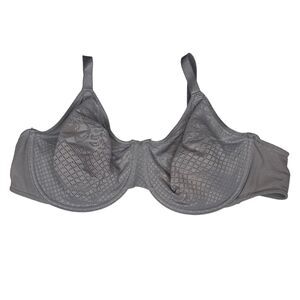 Wacoal grey lace unlined bra 38DD